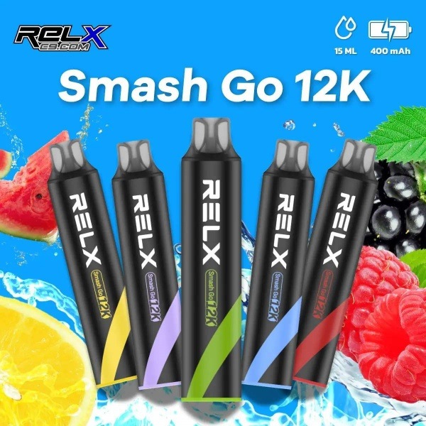RELX悅刻 Smash Go 12000口 RELX悅刻拋棄式電子煙#悅刻電子